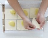 切りもちで簡単☆スイートポテもちパイ作り方4写真