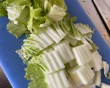 白菜と豚肉の中華クリーム煮作り方1写真