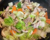 白菜と豚肉の中華クリーム煮作り方5写真