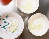 レンジ肉無豆腐簡単きな粉カルボ風野菜炒め作り方3写真