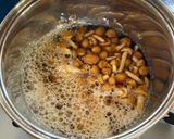 揚げナスのなめこおろし煮作り方3写真