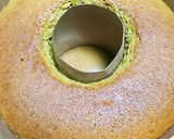 しっとりふわふわ抹茶のシフォンケーキ作り方10写真