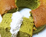 しっとりふわふわ抹茶のシフォンケーキ作り方12写真