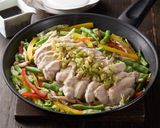 みつせ鶏むね肉と野菜のフライパン蒸し作り方4写真
