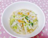 離乳食☆野菜たっぷり！しらす入りうどん作り方8写真