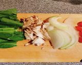 甜麺醤で、カラスカレイの野菜餡かけ作り方3写真