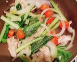甜麺醤で、カラスカレイの野菜餡かけ作り方4写真