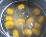 ハンバーグと南瓜のニョッキのデコおかず作り方16写真