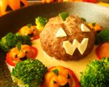 ハンバーグと南瓜のニョッキのデコおかず作り方29写真