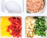 ツナ缶（ノンオイル）で洋風茶碗蒸し作り方1写真