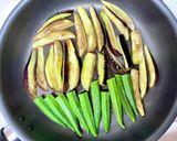 フライパンで簡単！茄子とオクラの焼き浸し作り方2写真