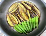 フライパンで簡単！茄子とオクラの焼き浸し作り方3写真