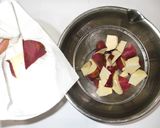 大学芋♪簡単胃弱にフライパンで漢方薬膳作り方3写真