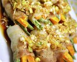 超簡単☆コリンキーとインゲンの肉巻き作り方4写真
