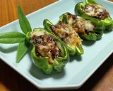 挽肉系リメイク＋厚揚げでピーマンの肉詰め作り方22写真