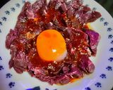 サーモンユッケ╭( ･ㅂ･)و !作り方5写真