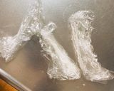 肉無ほんのりシーフード梅照り味春雨炒め煮作り方11写真