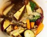 肉無ほんのりシーフード梅照り味春雨炒め煮作り方16写真