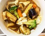 肉無ほんのりシーフード梅照り味春雨炒め煮作り方19写真