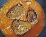 鹿バーグのトマトスープジャーパスタ作り方2写真