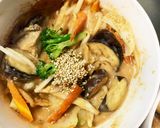レンジ肉無チクワきな粉オーロラ味野菜炒め作り方19写真