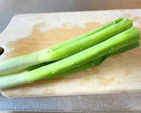 人参とねぎの青い（緑）部分でかき揚げ作り方1写真