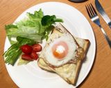 クロックマダムで朝ごはん♪作り方4写真