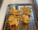 人参とねぎの青い（緑）部分でかき揚げ作り方10写真