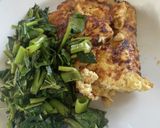 お豆腐の炒り卵作り方6写真