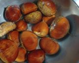 秋の味☆栗ご飯作り方1写真