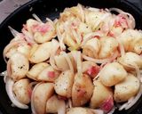 白だしで作ったジャーマンポテト風作り方4写真