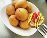 【崎陽軒】シュウマイで赤玉作り方8写真