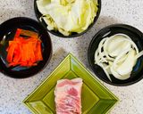 コクうま!アゴ出し焼きうどん作り方1写真
