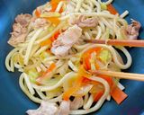 コクうま!アゴ出し焼きうどん作り方4写真