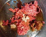 レンチン簡単♡万能肉味噌作り方1写真