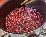 蜂蜜みたい！柘榴蜜（グレナデンシロップ）作り方5写真