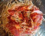 レンチン簡単♡豚バラもやしの香味蒸し作り方6写真