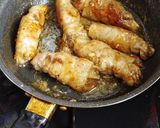 ☆簡単☆舞茸のマヨポン肉巻き作り方3写真