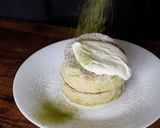 和カフェ気分 米粉の抹茶パンケーキ作り方20写真