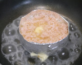 簡単！バオバーガー　魚肉ソーセージエッグ作り方3写真