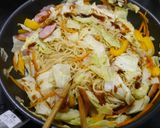 簡単！シャウエッセン焼きそば作り方5写真