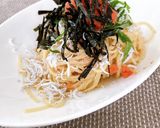 ちょっぴり贅沢♪しらすと明太子のパスタ作り方10写真