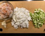 Creamy Shrimp Soup作り方1写真