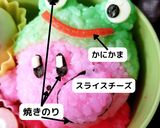 キャラ弁　カエルのカービィ作り方18写真