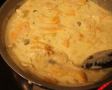かぼちゃと鶏むね肉で＊満足グラタン作り方6写真