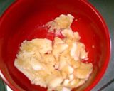 【離乳食】もちorふわ~なバナナケーキ作り方2写真