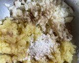 ミニブリトー　ポテト&ハムチーズ作り方2写真