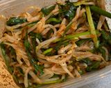 ラーメン屋さん風　おつまみ激辛ニラもやし作り方5写真