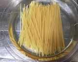 15分で空芯菜と鯖缶のパスタ〜訪問介護編作り方2写真