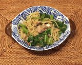 15分で空芯菜と鯖缶のパスタ〜訪問介護編作り方8写真
